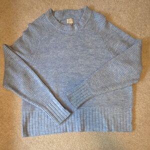 A New Day - Target Blue Waffle Women's Sweater